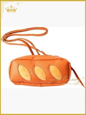 Creative Bread Baguette Crossbody Bag, Multifunctional Strap, Cute Fashion